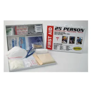 25-person Metal First Aid Cabinet