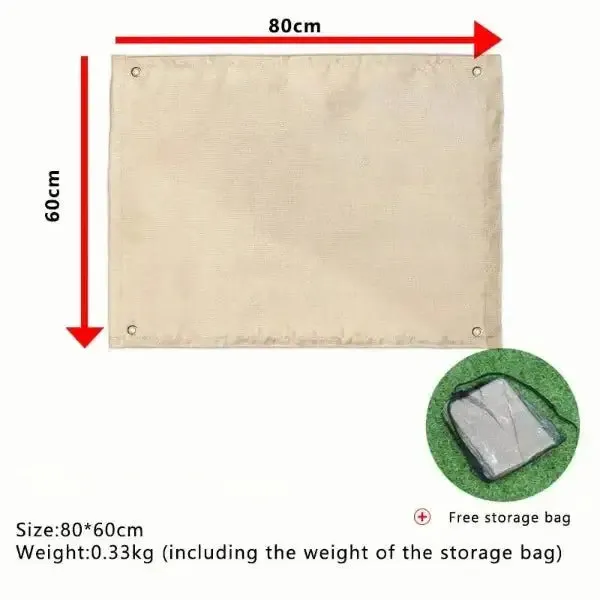 Camping fire retardant blanket