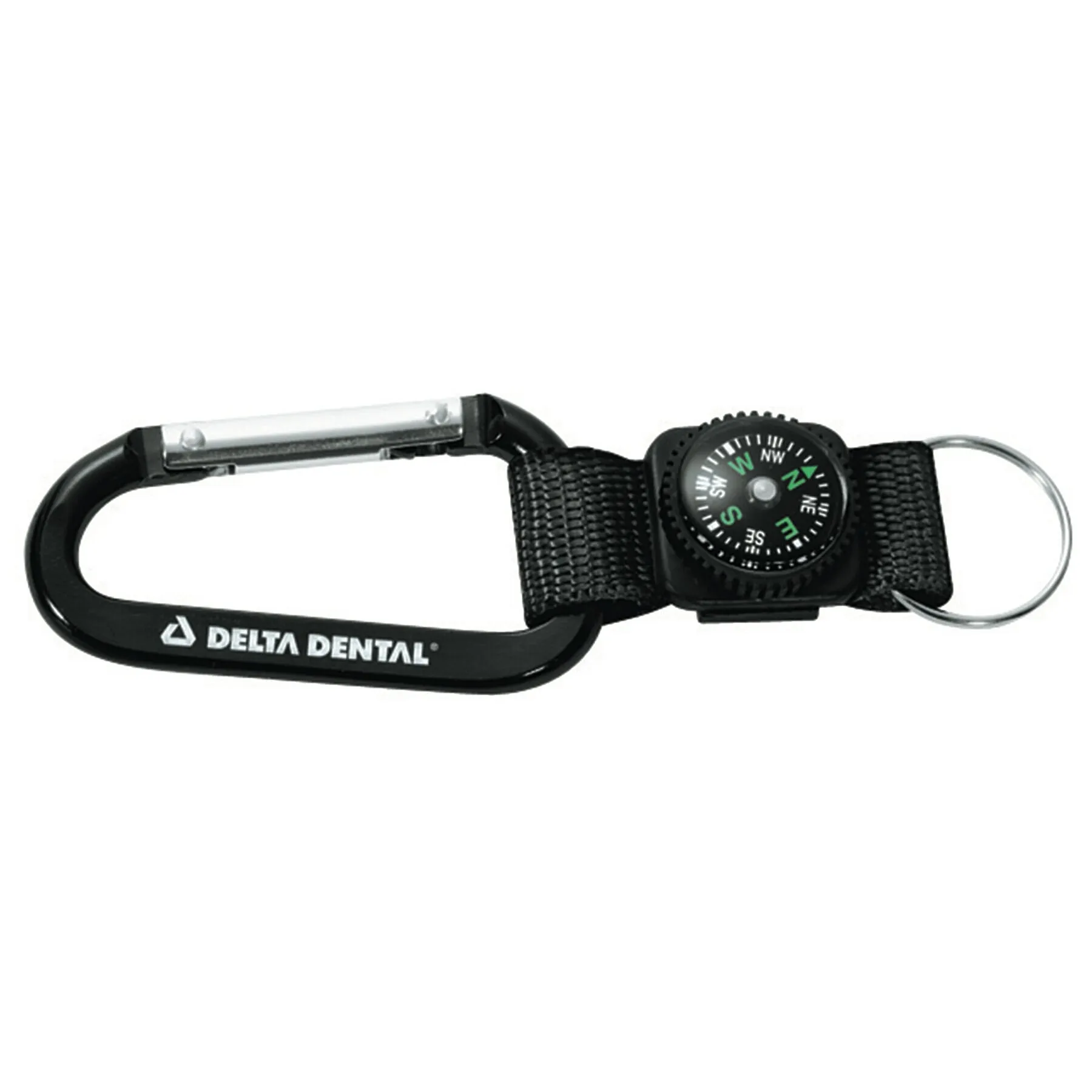Carabiner with Compass