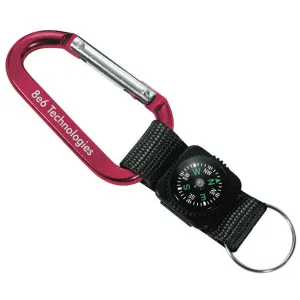 Carabiner with Compass