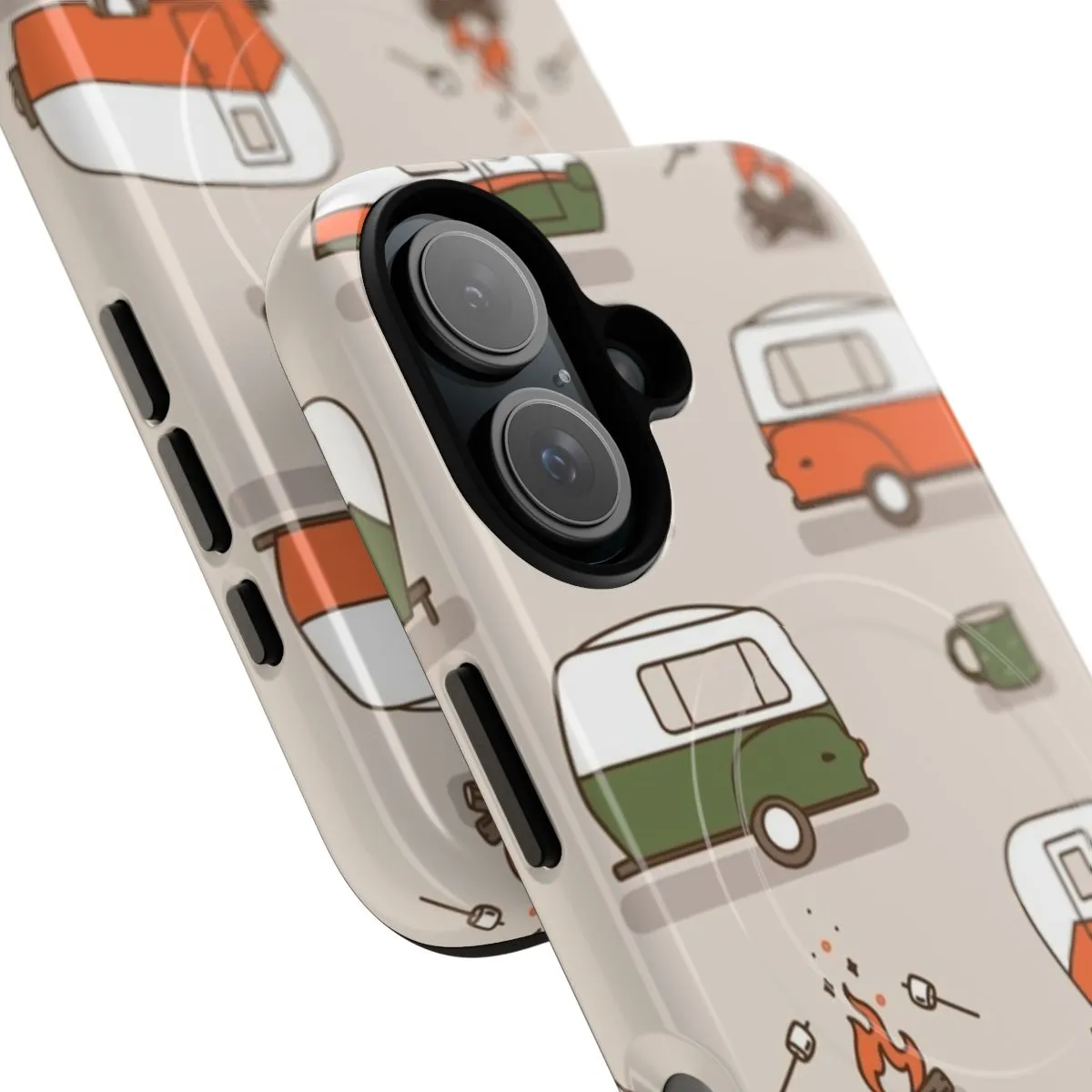 Colorful Happy Camper Phone Case