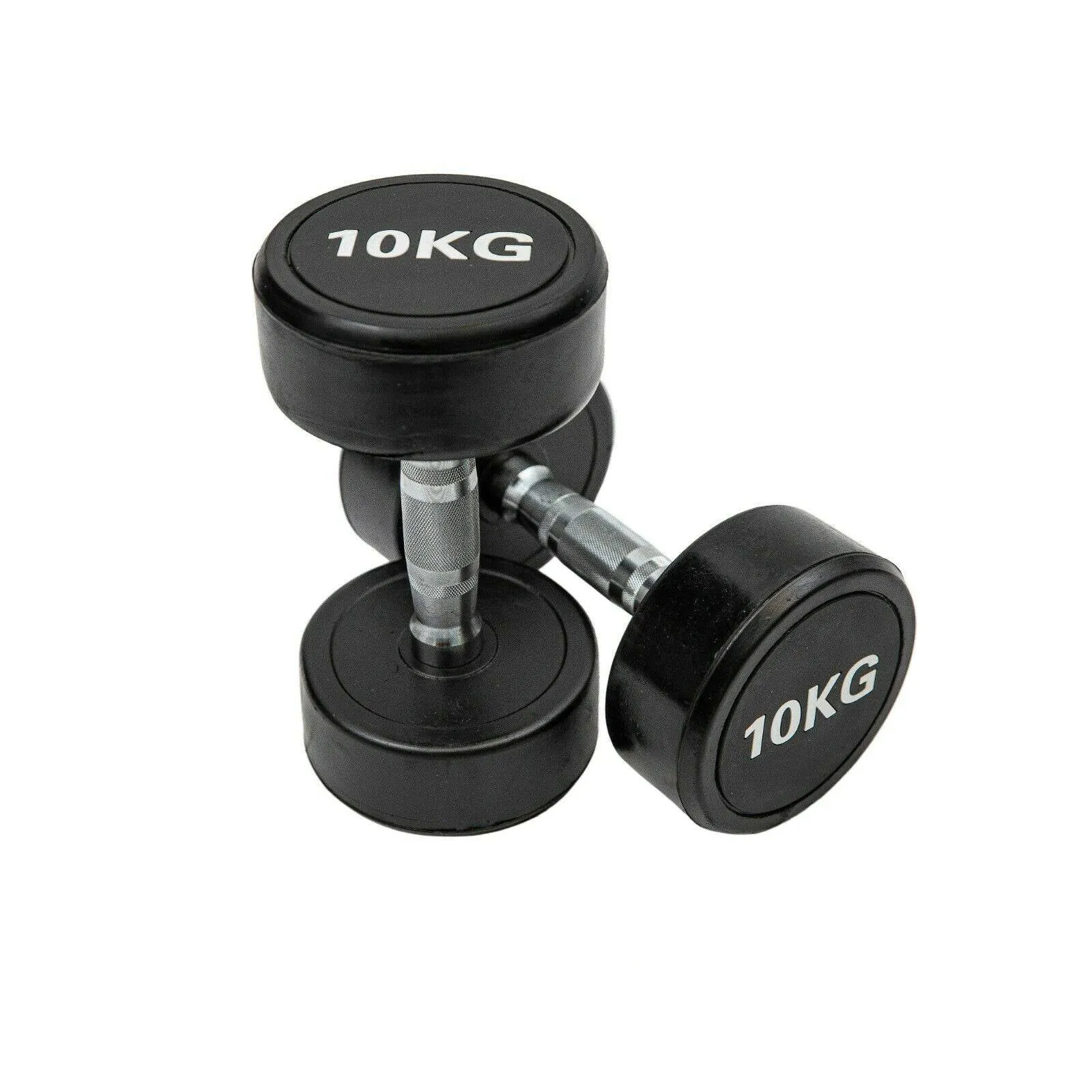 Commercial Round PU Dumbbell Full Set | 12 Pairs