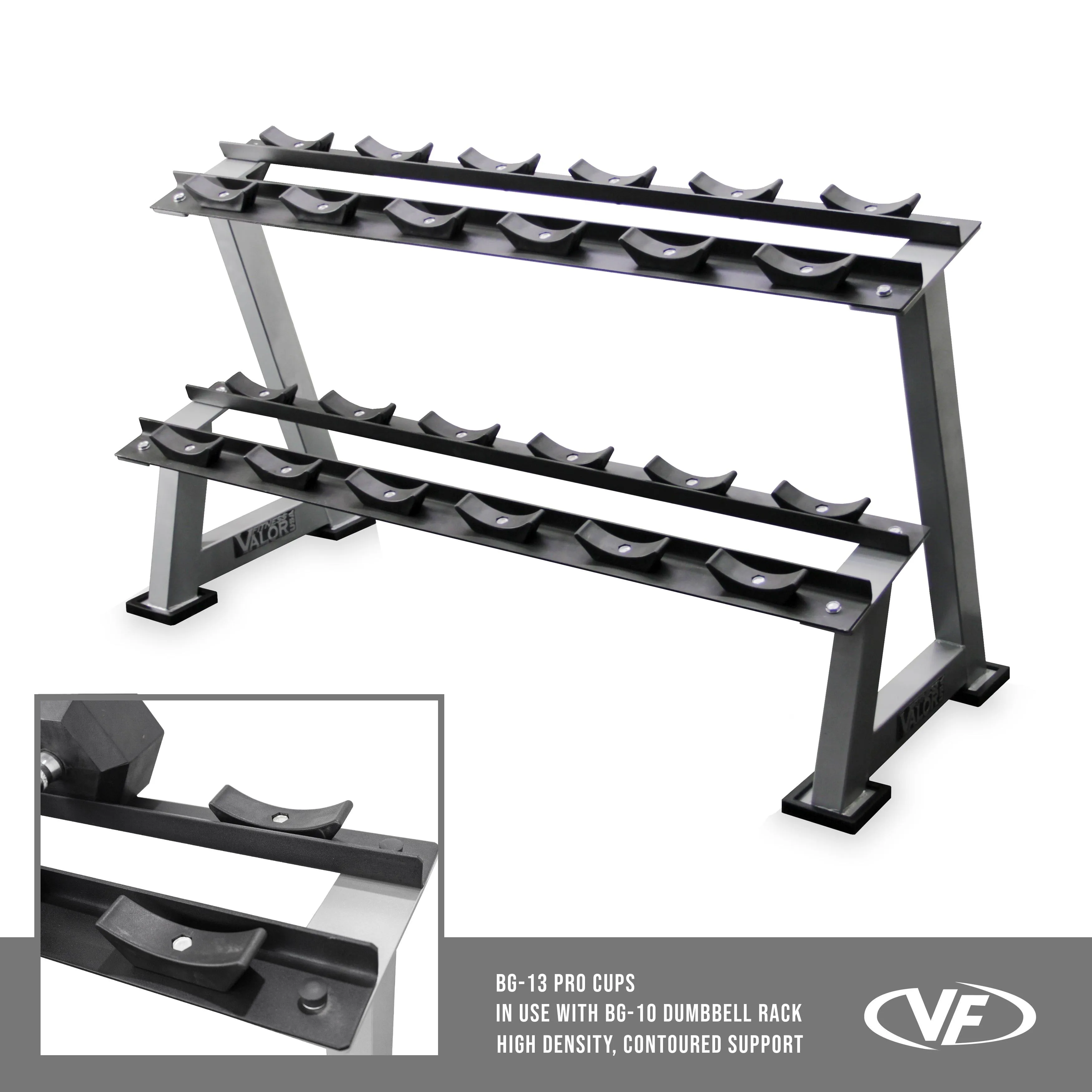 Dumbbell Storage Cup Attachments (12 Sets)