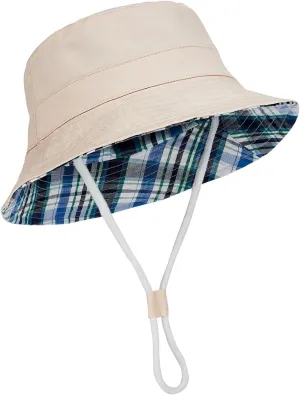 Durio UPF 50  Beach Baby Sun Hat Sun Protection Cute Wide Brim Summer Baby Boy Bucket Hats Toddler Sun Hats for Girl