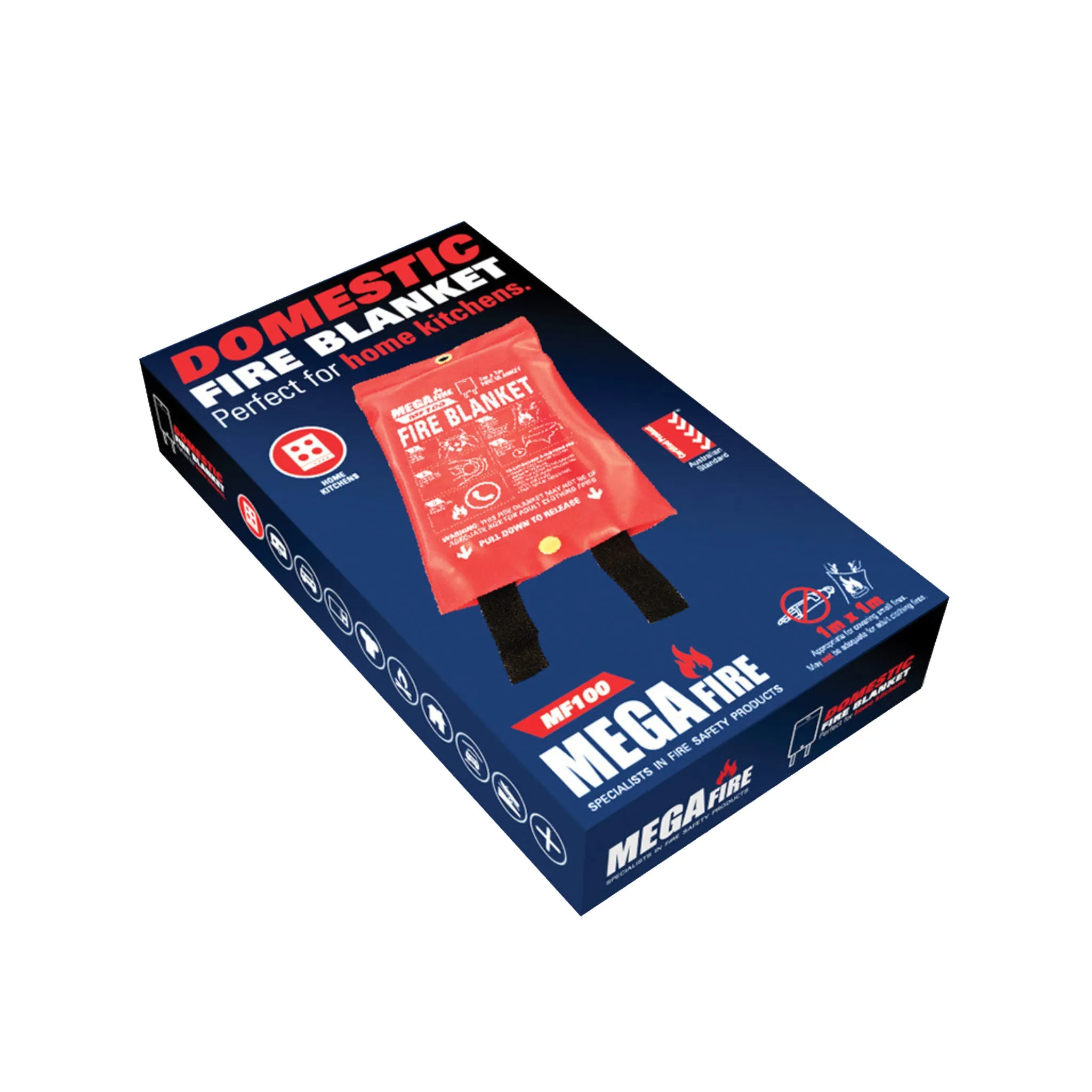 FIRE BLANKET - 1.0M X 1.0M - MF100