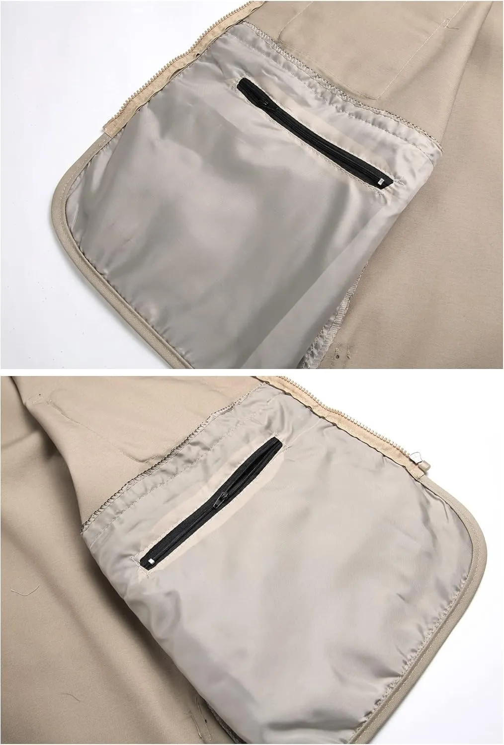 Men??s Fishing Vest Summer Outdoor Work Safari Travel Photo Vest with Multi Pockets