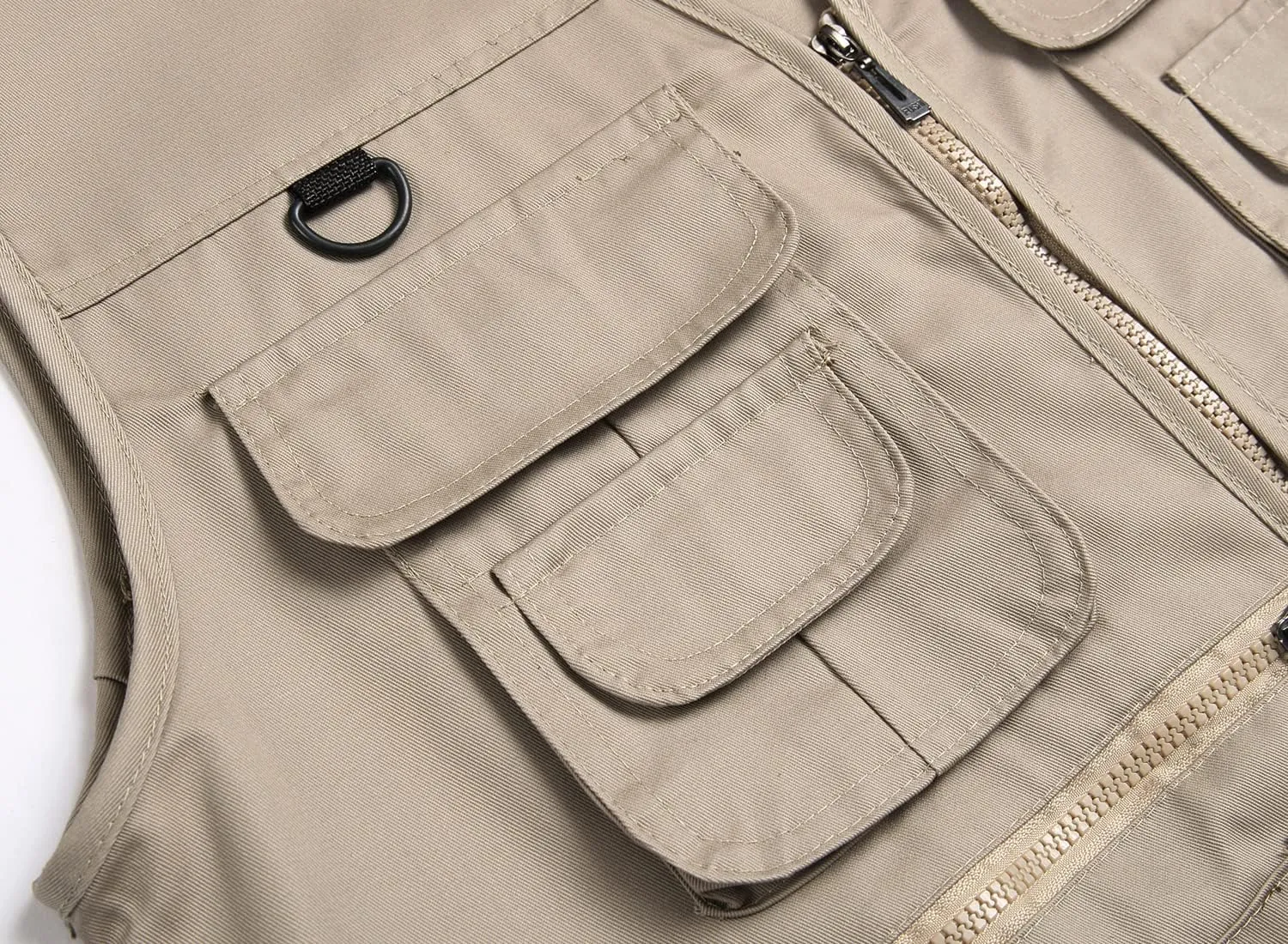 Men??s Fishing Vest Summer Outdoor Work Safari Travel Photo Vest with Multi Pockets