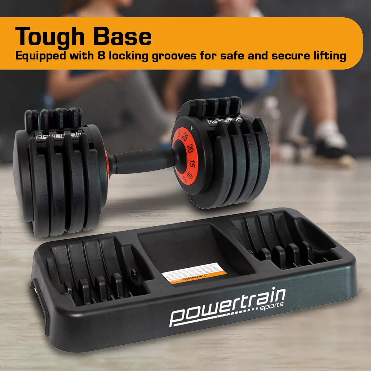 NNEDPE Powertrain GEN2 Pro Adjustable Dumbbell Set - 50kg