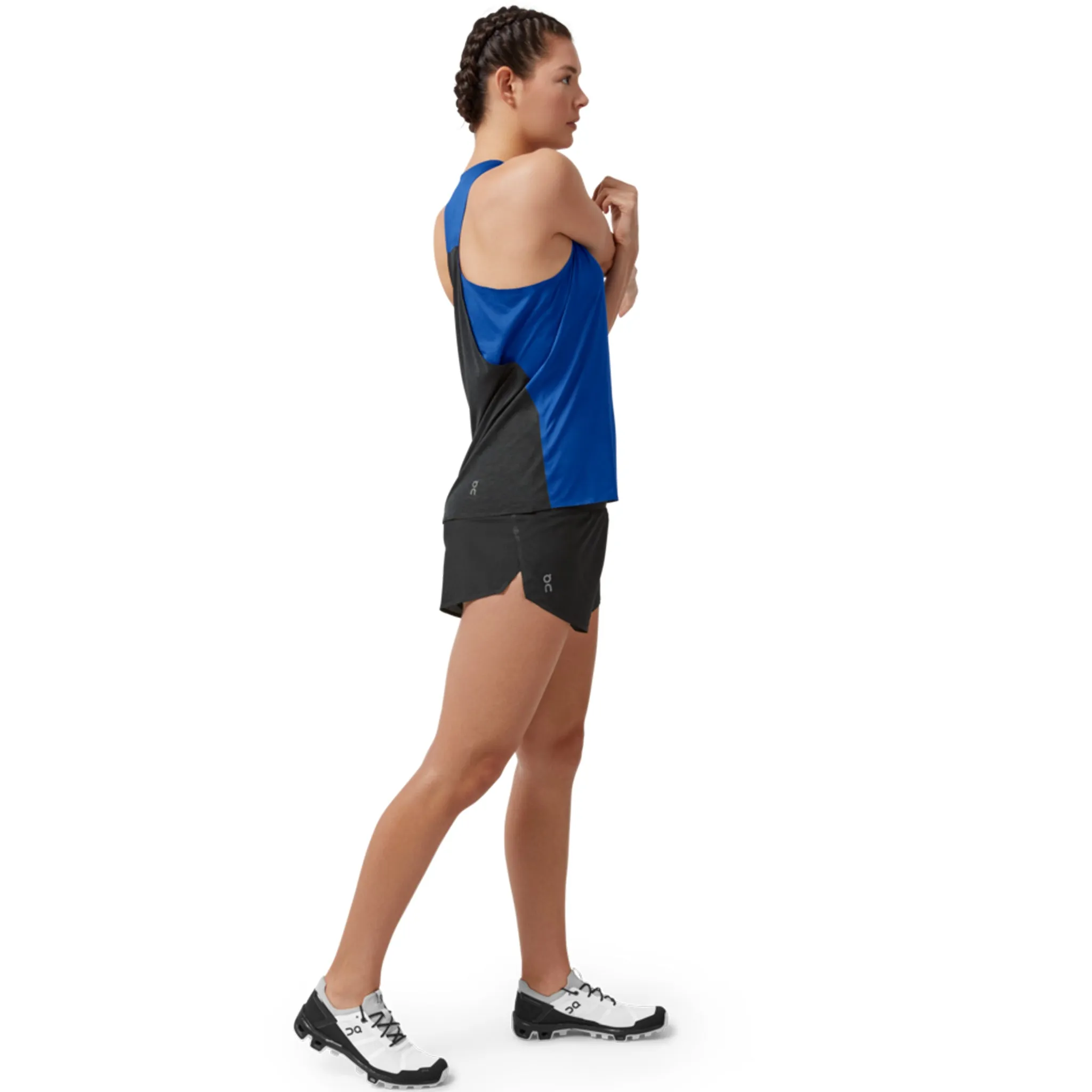 On Running Race Shorts Women's Black