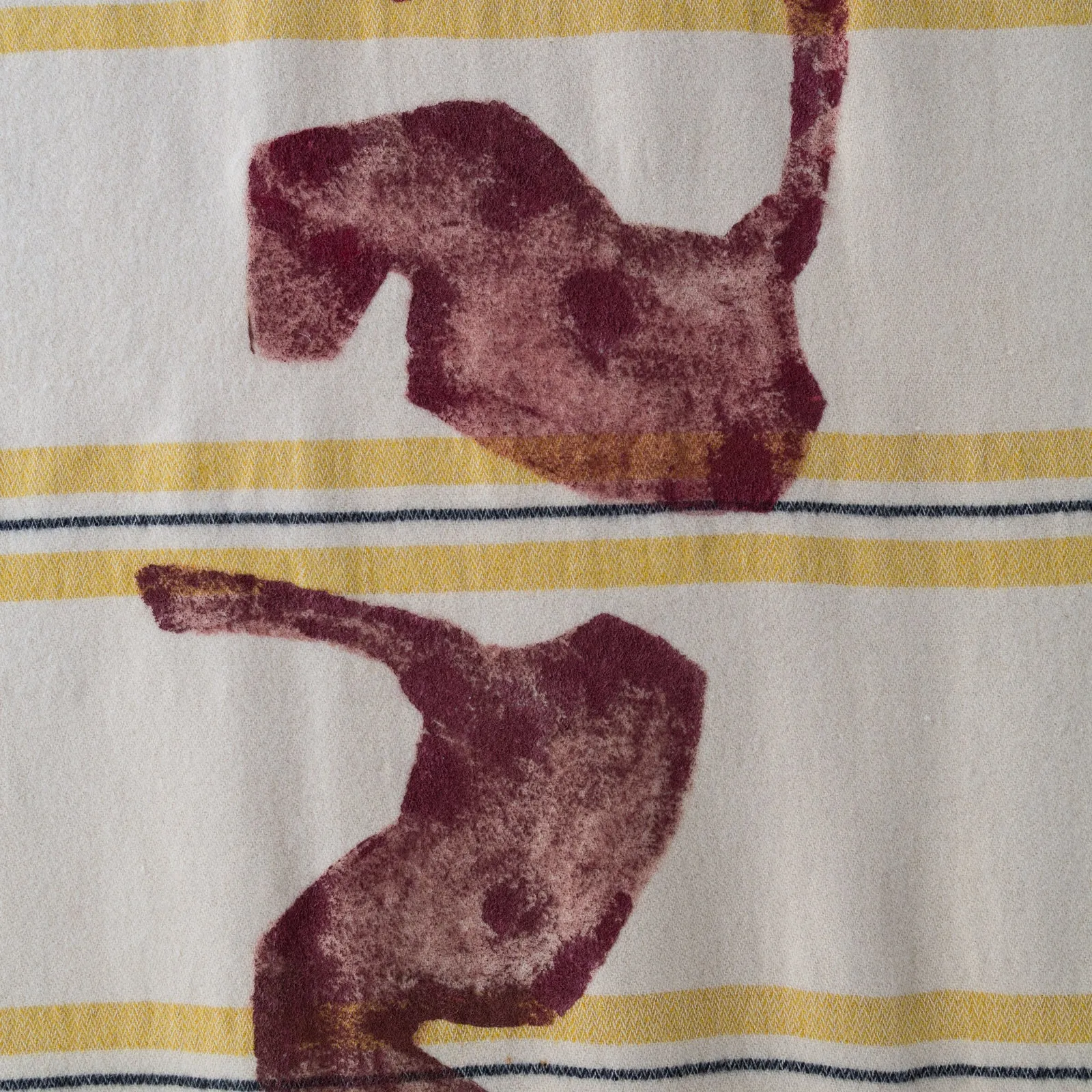 Quilt Painting 'Pattern Series 5' Tapestry Textile Art