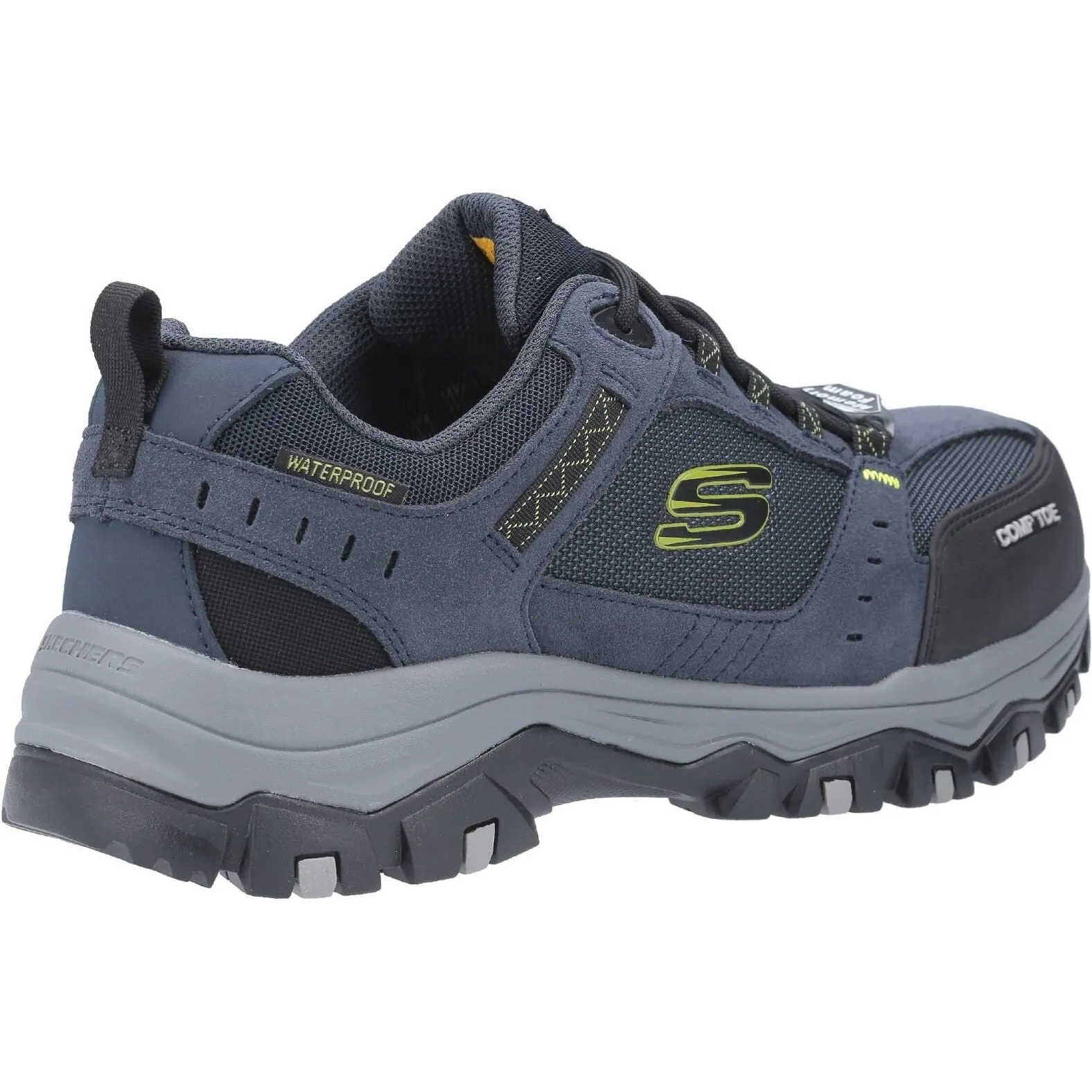 Skechers Greetah Composite Toe Cap Hiking Shoe Mens