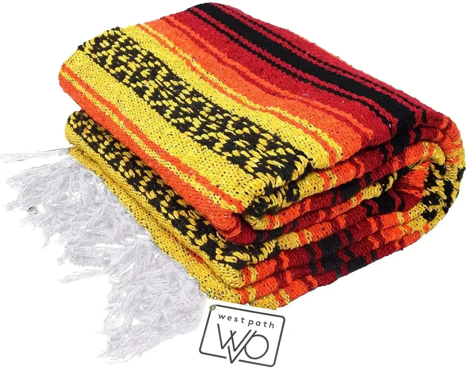 Sunfire Mexican Blanket Super Falsa Red Yellow Black Orange