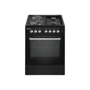 Totai 2-in-1 Gas & Electric Stove 60cm 2 Gas Burner & 2 Electric Solid Plates