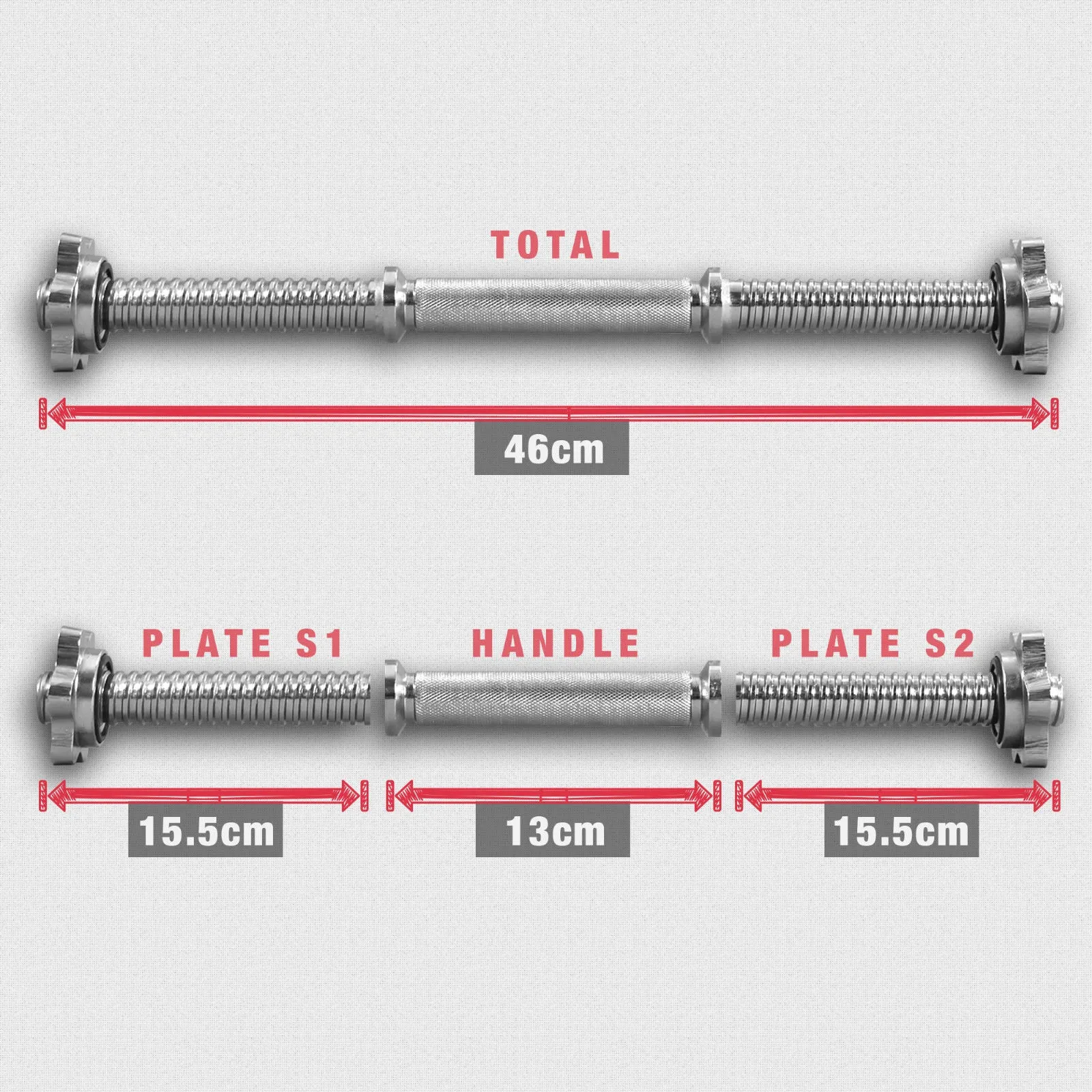 VinylXBell Dumbbell Set