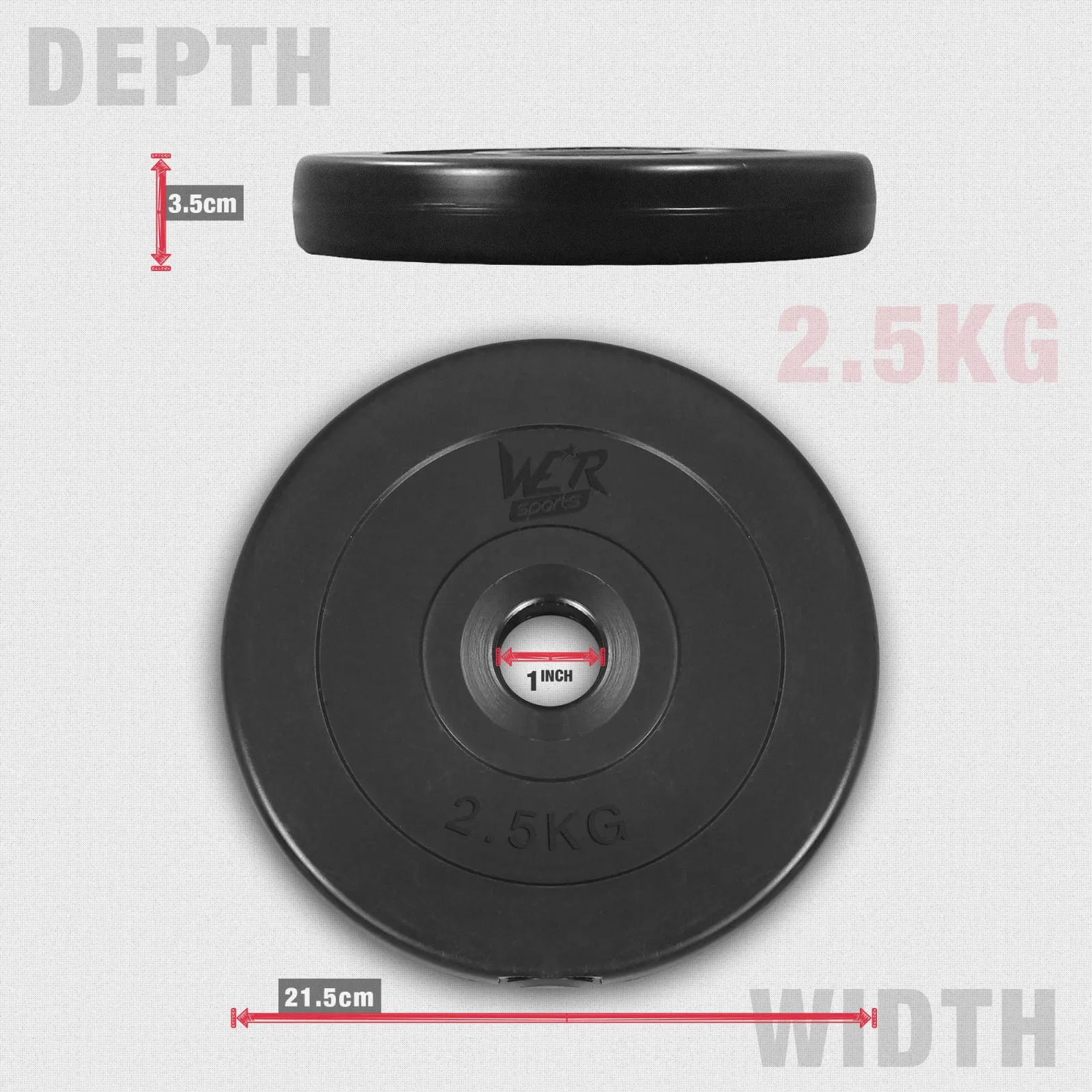 VinylXBell Dumbbell Set
