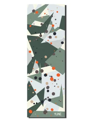Yoga Mat | 6mm Thick | Green | Non-Slip | Eco Friendly | Yune Yoga | Basalt