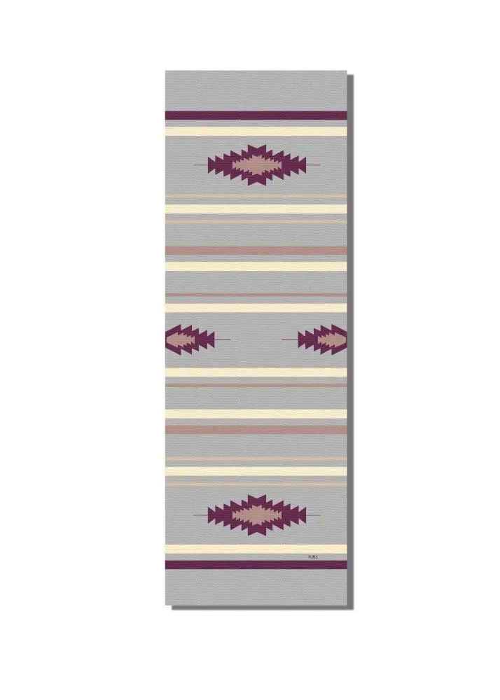 Yoga Mat | 6mm Thick | Grey | Non-Slip | Eco Friendly | Yune Yoga | Suzy