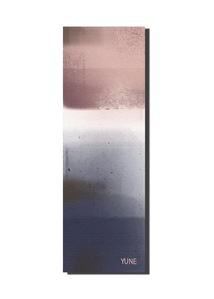 Yoga Mat | 6mm Thick | Maroon | Non-Slip | Eco Friendly | Yune Yoga | Sagittarius