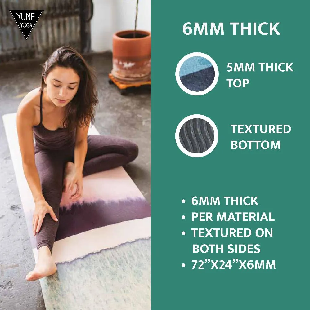 Yoga Mat | 6mm Thick | Snake | Non-Slip | Eco Friendly | Yune Yoga
