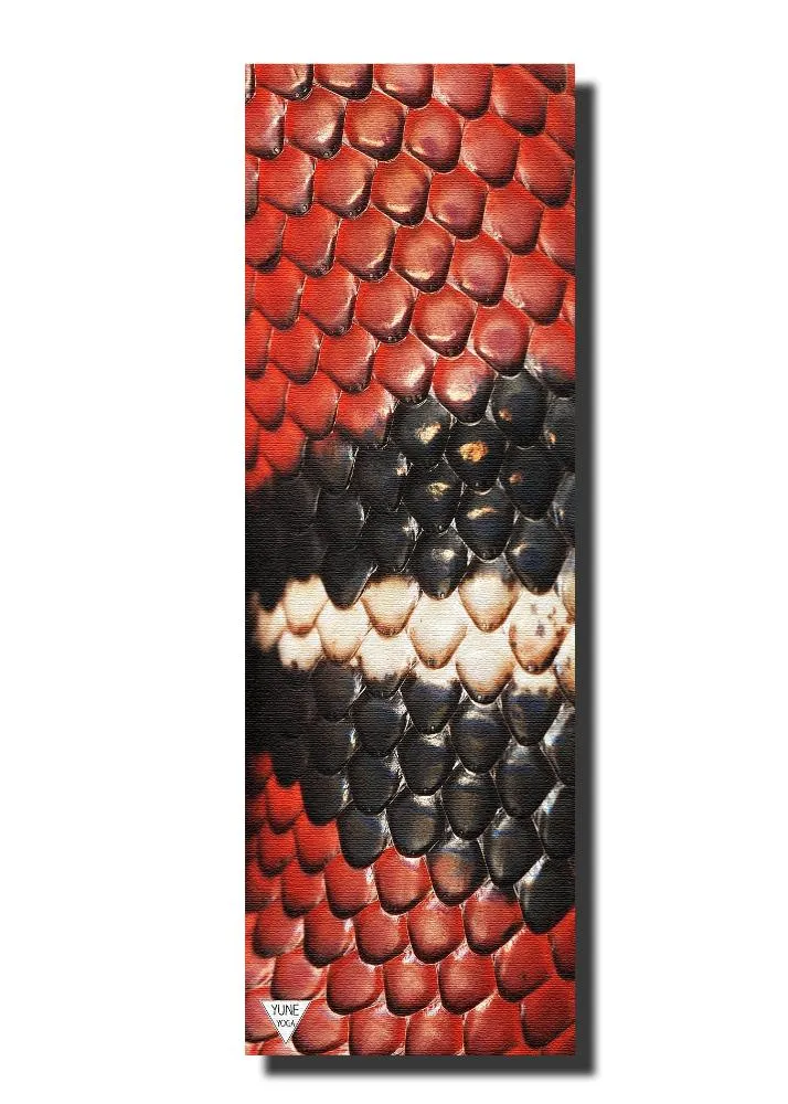 Yoga Mat | 6mm Thick | Snake | Non-Slip | Eco Friendly | Yune Yoga
